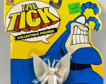 Vintage 1994 The Tick Fluttering ARTHUR Bandai Action Figure Series 1 NEW MOC
