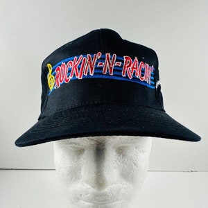 Rockin&#39; -n-Racin&#39; Hunka Hunka Burnin&#39; Elvis Rusty Wallace John Force Hat Cap NEU