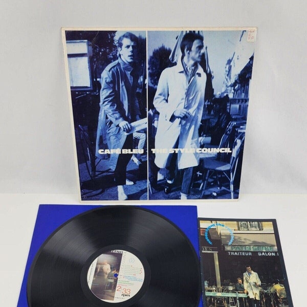 The Style Council - Cafe Bleu 1984 Record Album w/ Booklet Very Nice Condition