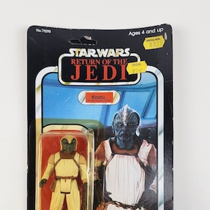 Star Wars Retrun für den Jedi Klaatu Skiff Guard MOC Sealed 79 Back