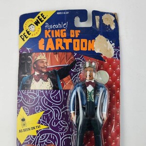 1988 Pee Wee's Playhouse Pee Wee's Friends Figures: King of
