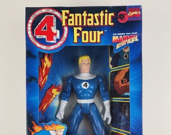 Fantastische Vier Johnny Storm 10&quot;A Actionfigur, Deluxe Edition 1995 Neu in Box