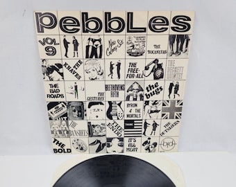 Verschiedene Künstler Pebbles VOL 9 Vinyl LP BFD Records 1980 Punk Rock