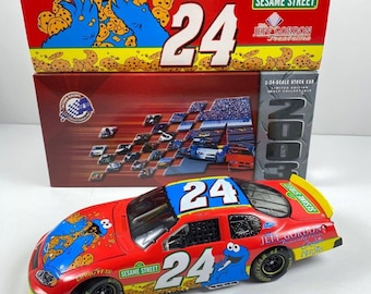 Jeff Gordon #24 Foundation / Sesame Street II 2003 Monte Carlo 1:24 DieCast MENTA