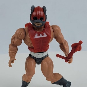 Original 1982 He-Man MOTU Zodac Action figure complete - hand a little beat-up