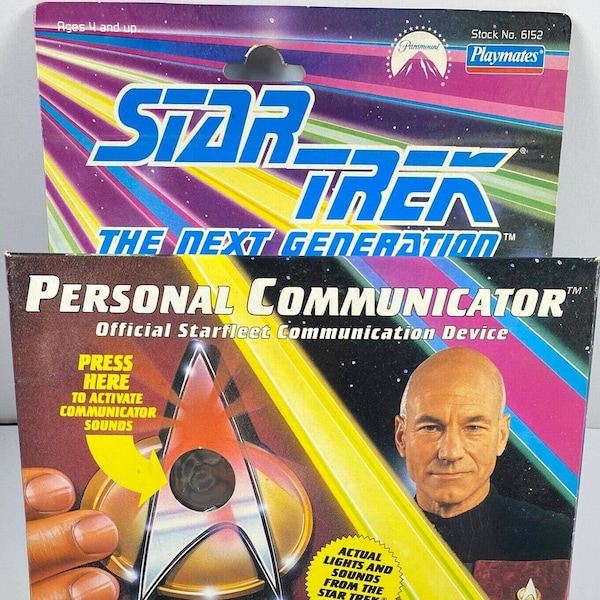 Star Trek The Next Generation Playmates Personal Communicator #6152 Brand New