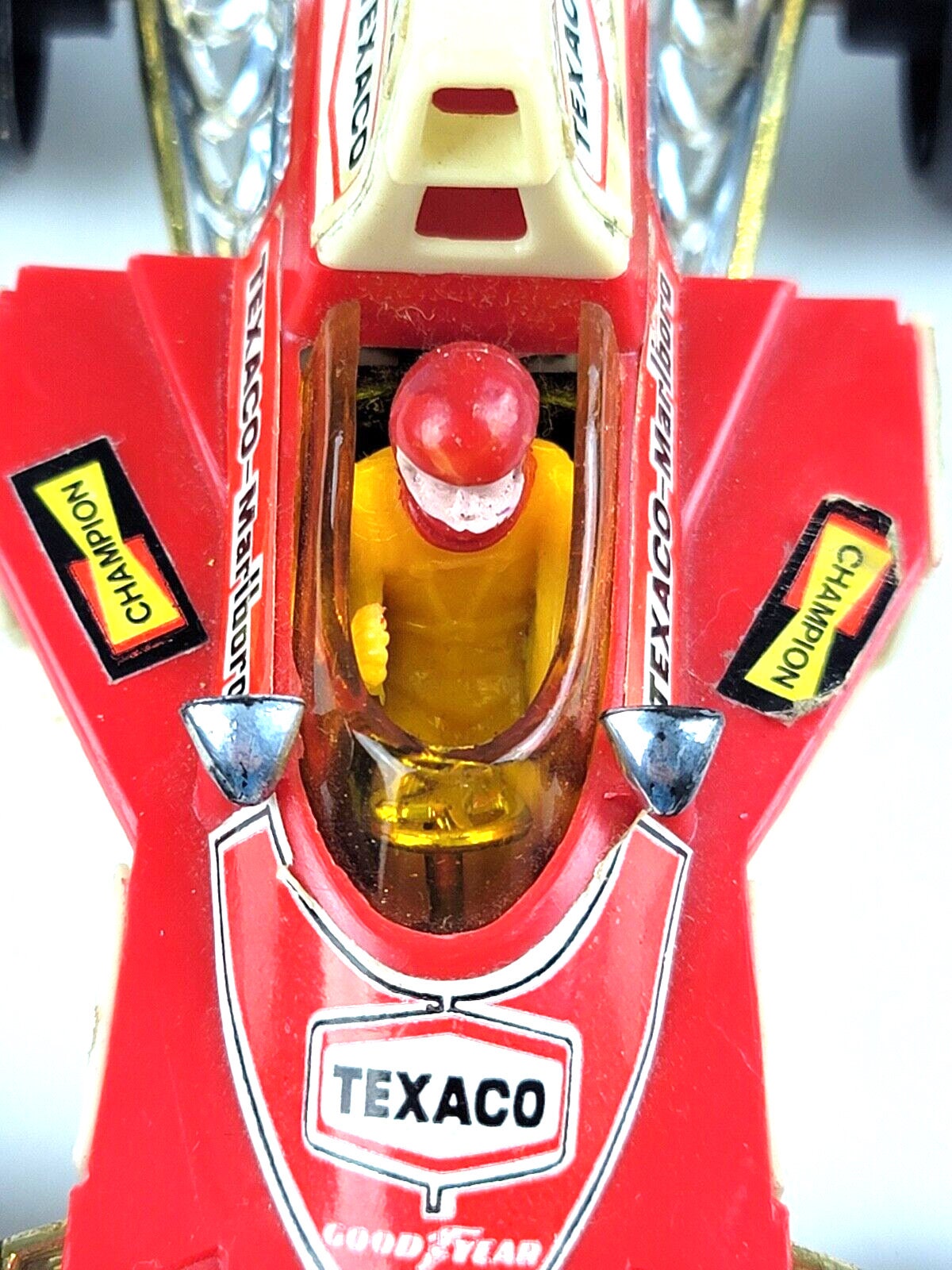 Mclaren M23 Texaco Marlboro Formuła 1 Plastic Toy Car Hong Kong 8