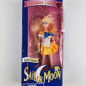 Vintage 1995 Sailor Moon 6&quot; Adventure Doll Bandai Complete in Box