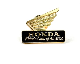 Vintage 2000 Honda Rider's Club Of America Lapel Vest Pin New Without Tags NWOT