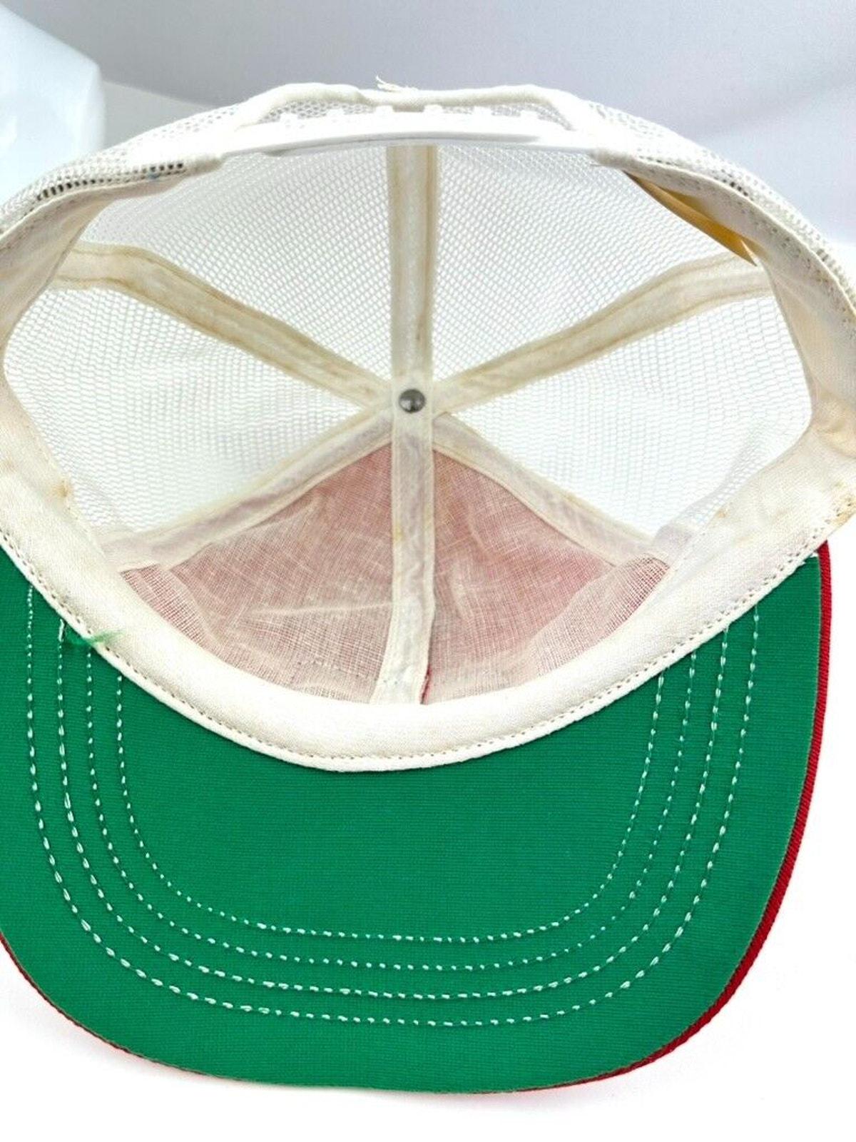 Casquette Trucker Vintage Style Années 70-80 - Motif Tracteurs Ford - Taille Réglable (Snapback) - Multicolore