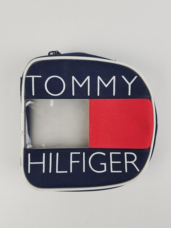 Vintage Tommy Hilfiger cd dvd doosje portemonnee met rits inhoud van 16 schijven Etsy Nederland