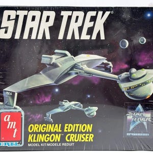 AMT Star Trek Original Edition Klingon Cruiser Model Kit 25th Anniv. # 6743 NEW