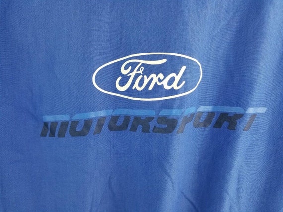 Vintage Ford Motorsport Windbreaker Jacket Distre… - image 3