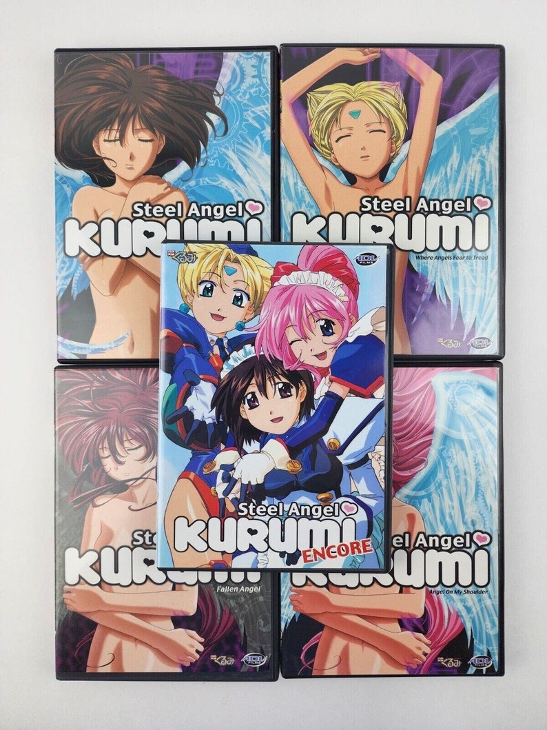 Steel Angel Kurumi Season 1-4 w/ Encore & Poster Mint Condition Japanese Cartoon image 1