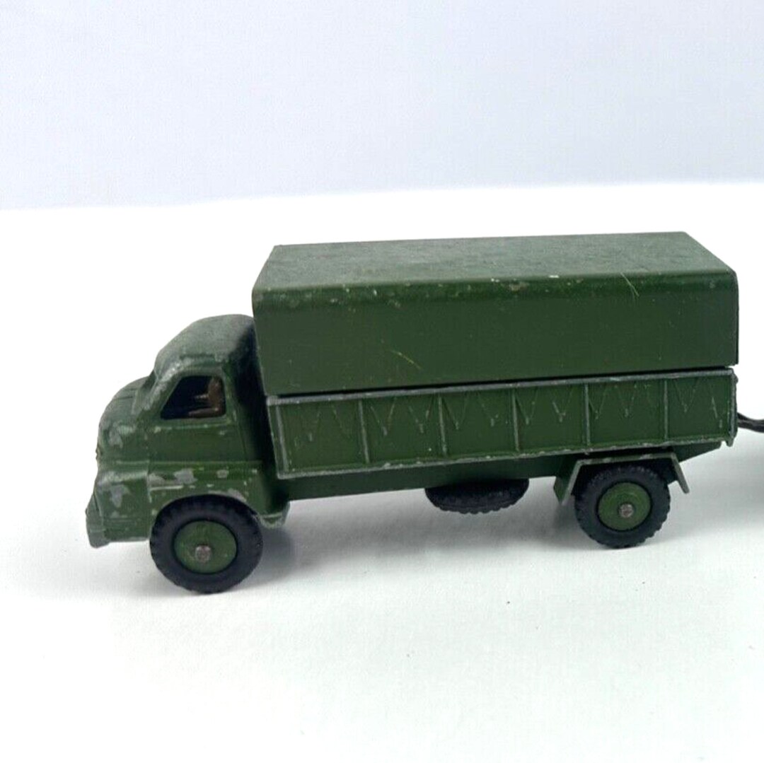DINKY-TOYS 622  軍用トラック Dinky 622 10 ton Army truck Foden w/ driver BOXED 1950s