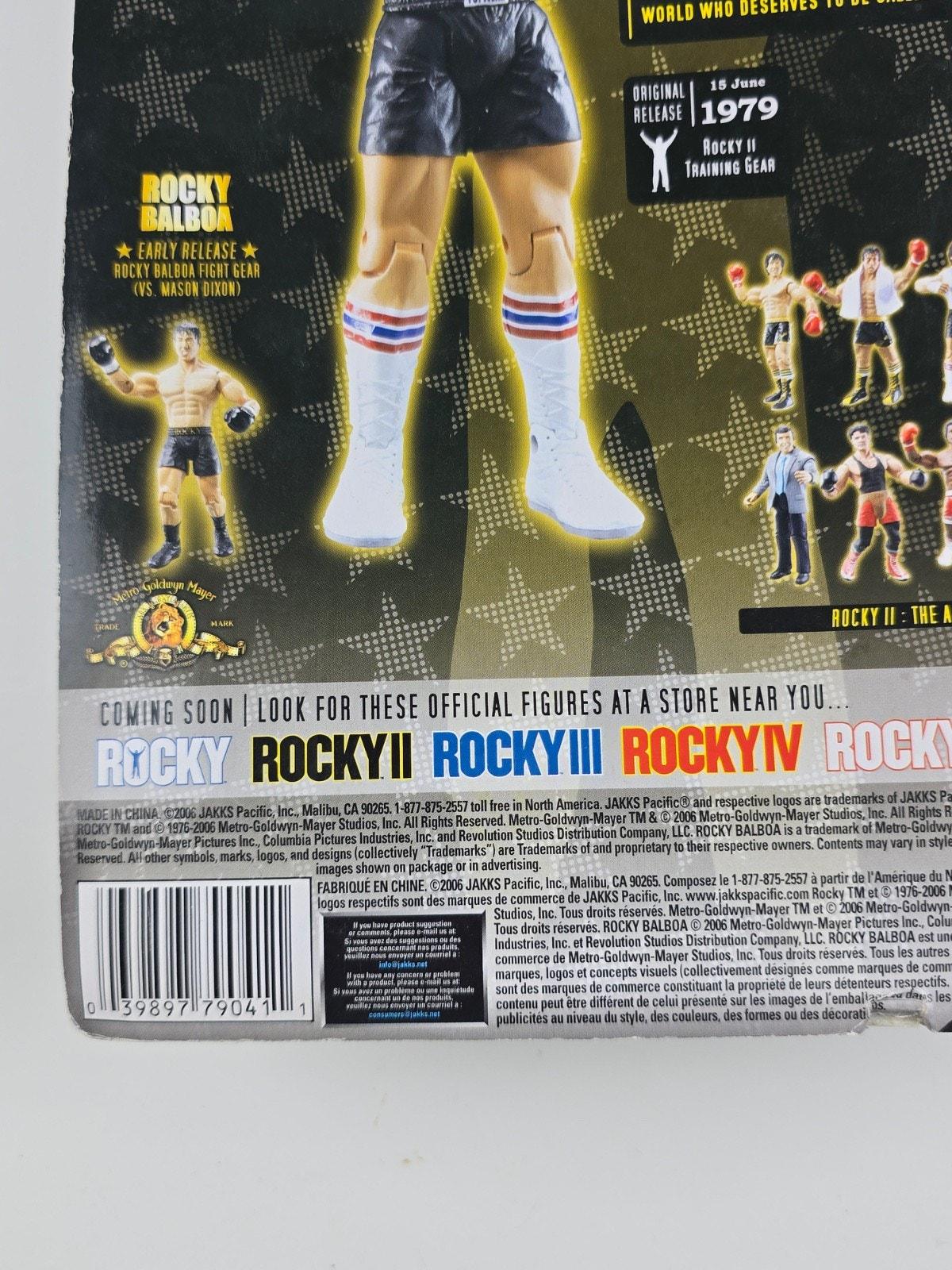 Jakks Pacific Rocky II Action Figure Rocky Balboa Win Rocky Win