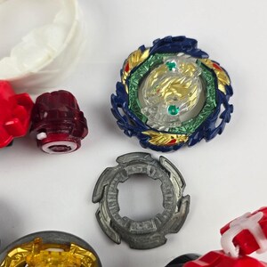 Beyblade Burst Takara Tomy Lot Metal & Plastic Launchers and Parts image 6