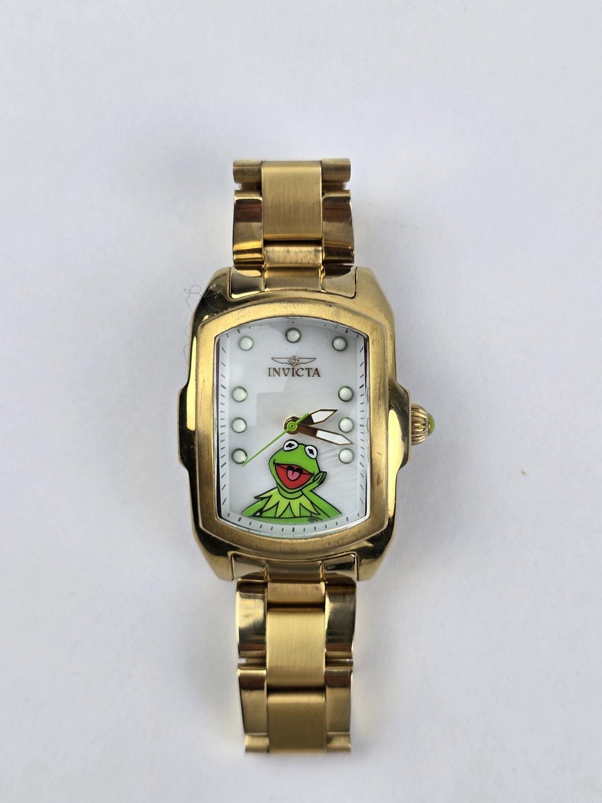 カーミット・ザ・フロッグ 腕時計 デニムバンド　個数限定シリアル番号あり Kermit frog watch - Etsy 日本