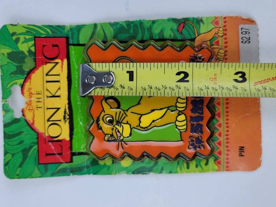 The Lion King Simba Disney Pin - 2 1/4" Long - Ne… - image 5