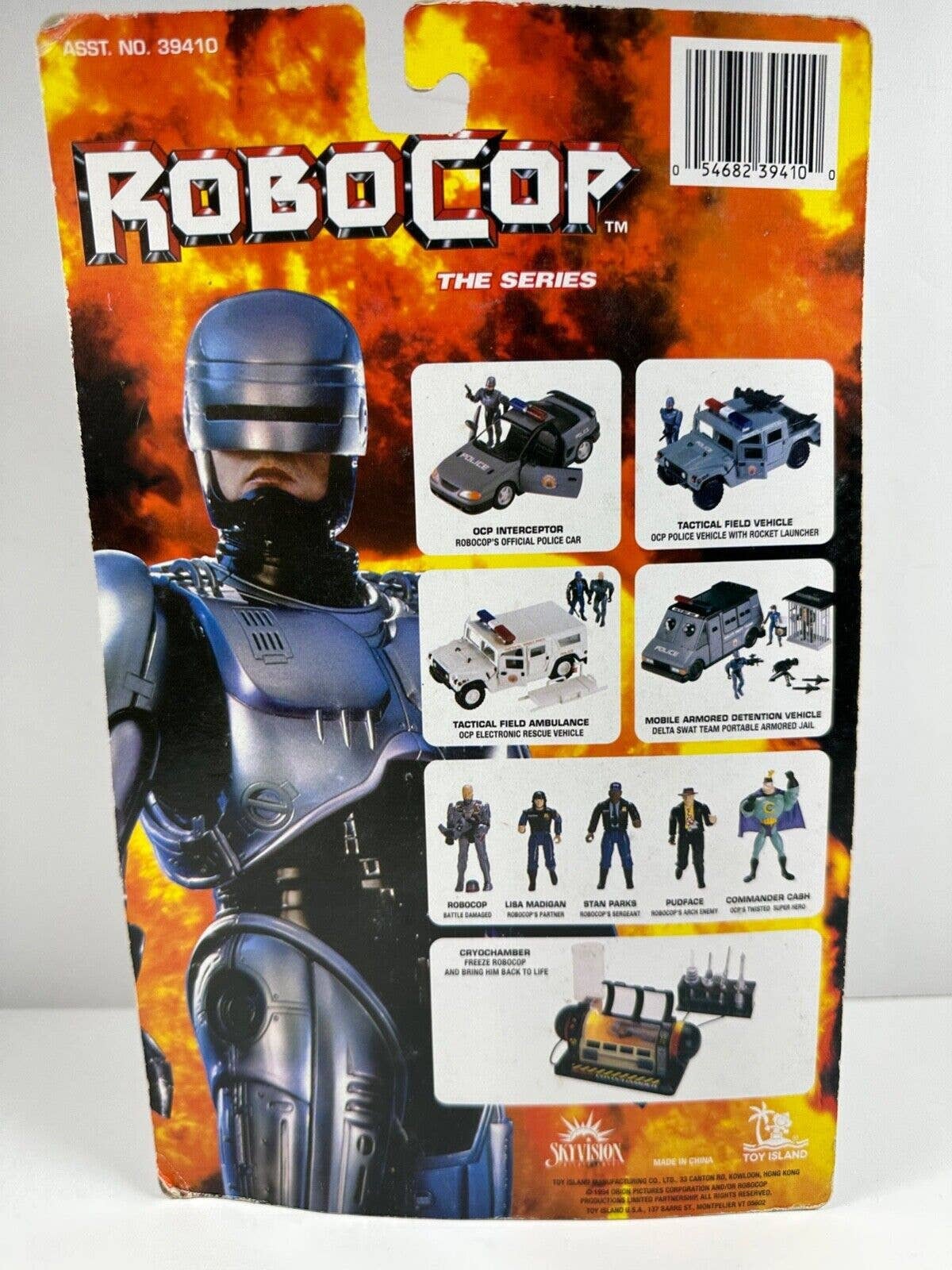 Robocop the Series Pudface W/weapons Action Figure Toy Island 1994