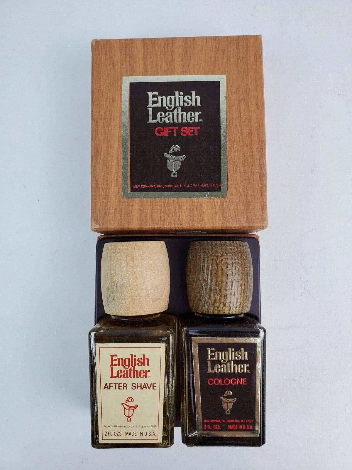 Vintage MEM English Leather After Shave 4 Fl Oz / 110 Ml. Splash. 