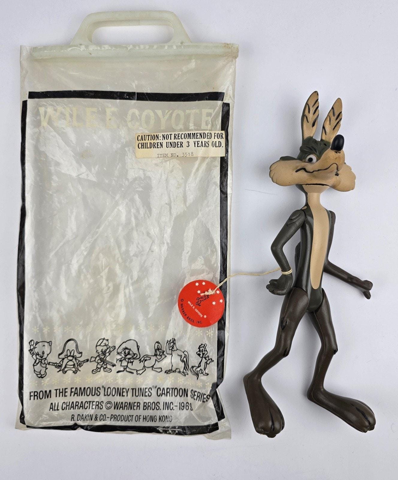 Wile coyote figurine - Etsy 日本