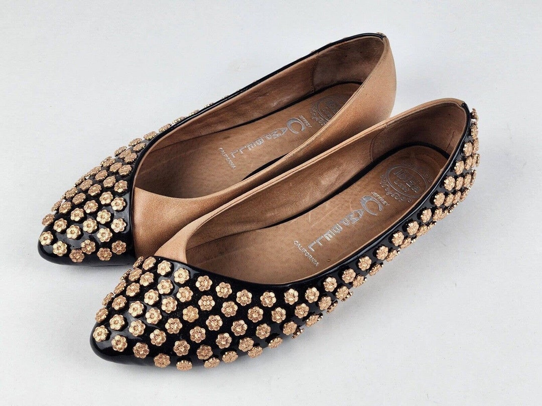 Ameri VINTAGE アメリ UND BIJOU FLAT PUMPS BM688_EE3466