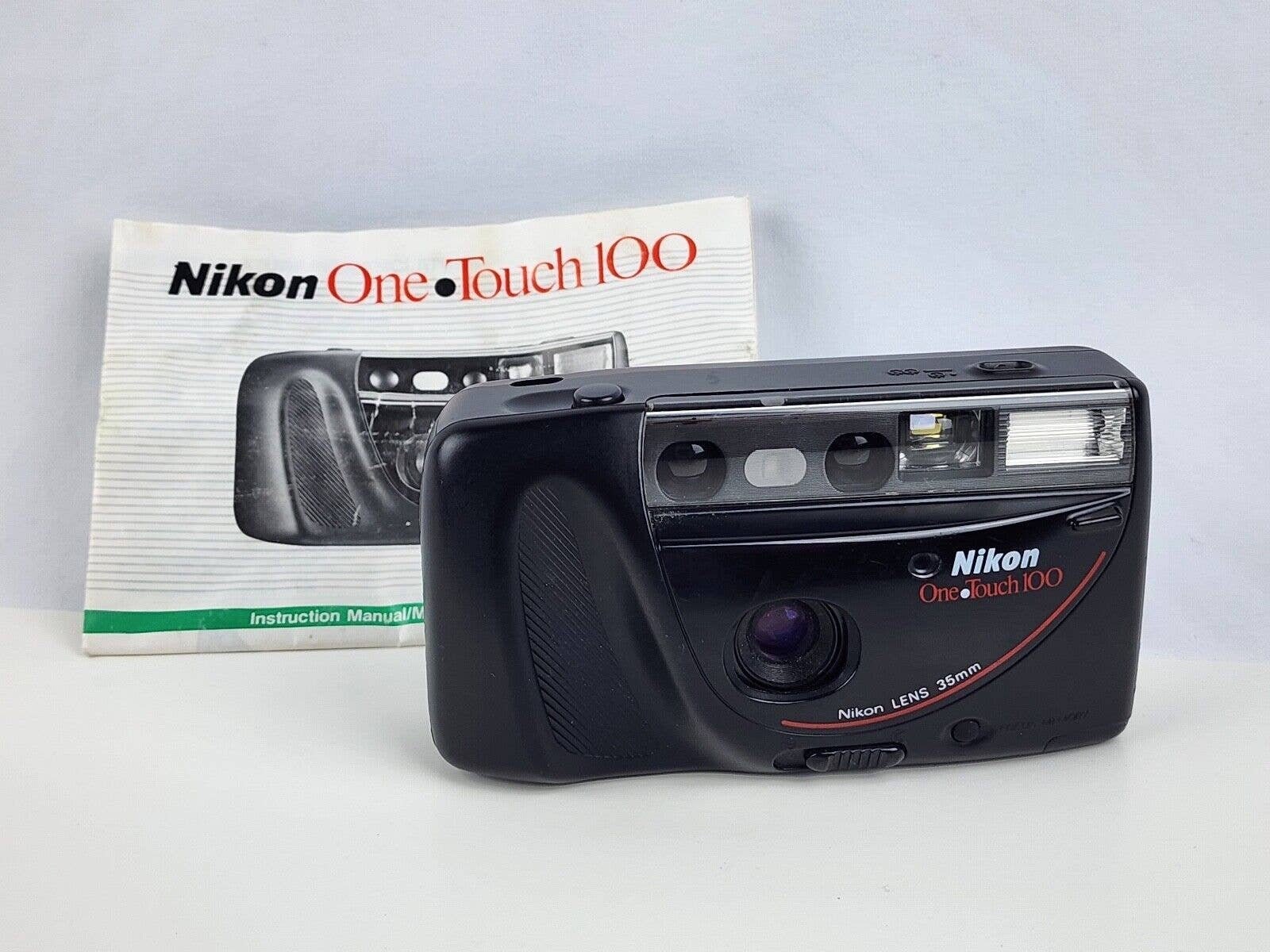 Nikon One Touch 100 35mm Point and Shoot Film Camera Manual