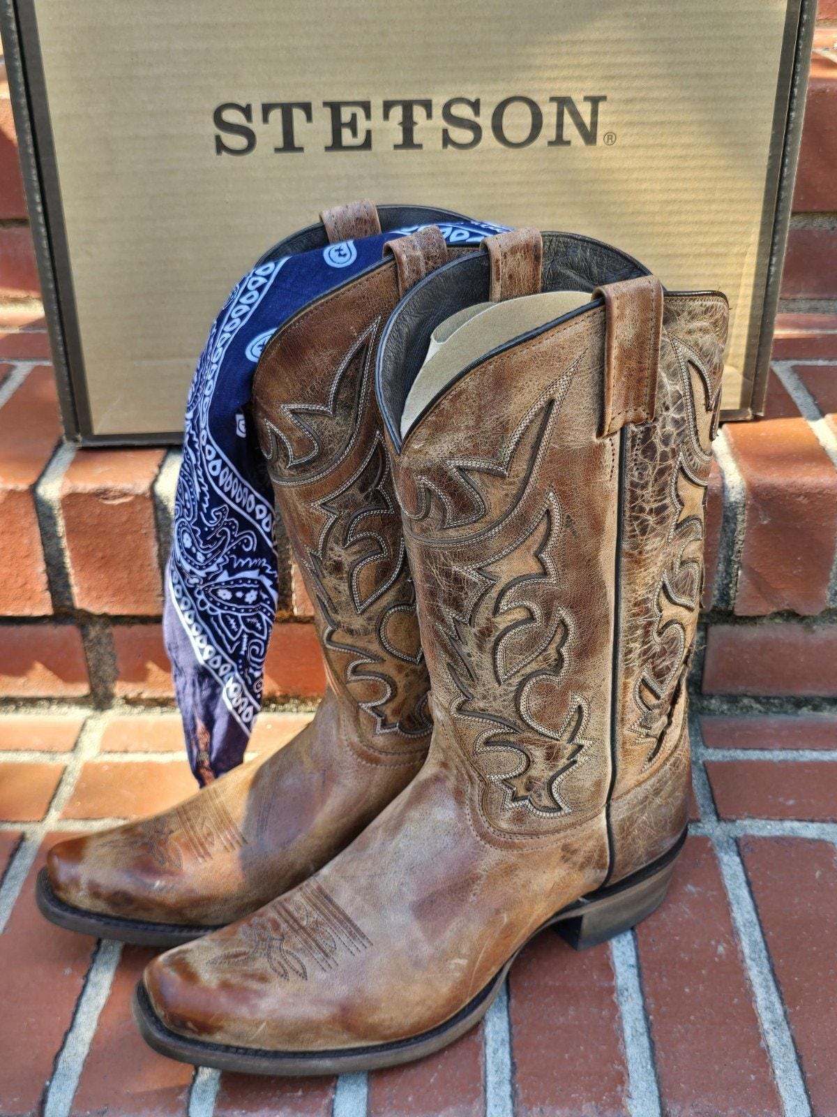 Vintage square boots - Etsy 日本