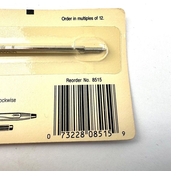 5 Ricariche Per Penna A Sfera In Metallo, Punta Media 1.0mm, Inchiostro Rosso, Lunghezza 11.6cm
