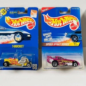 Kavel 4 - Hot Wheels: '92 RigorMotor, '90 Bucket, '96 Bonneville, '96 Fat Fender 40
