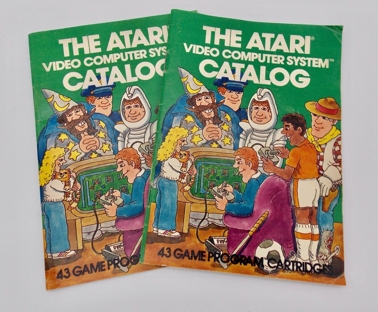 ATARI Video Computer System Catalog 43 Game Program Cartridge 1981 ...