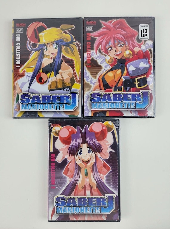 Saber Marionette J - Complete Collection DVD 6-discs New Sealed