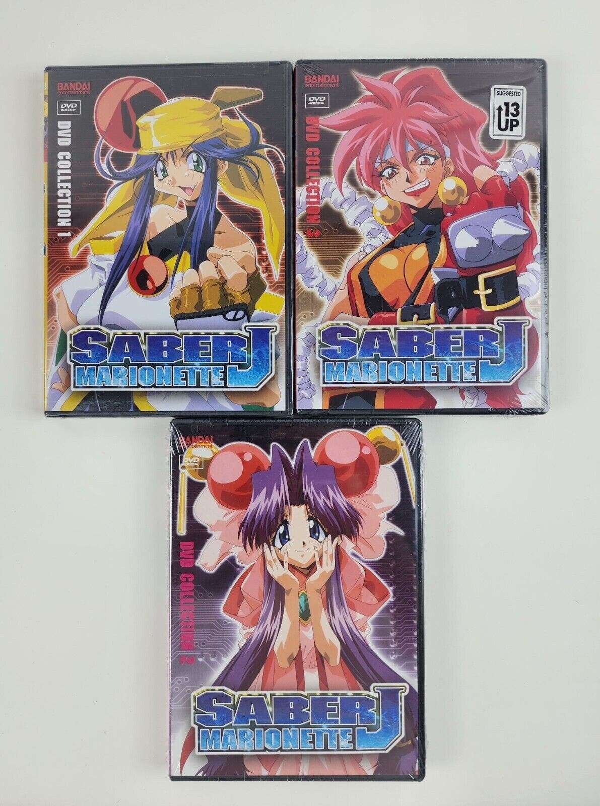 Saber Marionette J - Complete Collection DVD 6-discs New Sealed