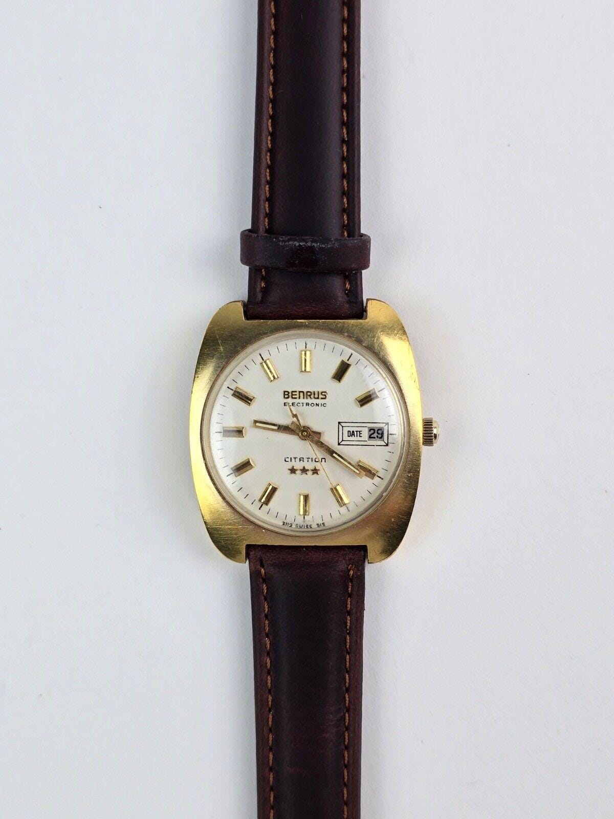 Discount Benrus Benrus Quartz Watch Value Quartz Wristwatch Benrus