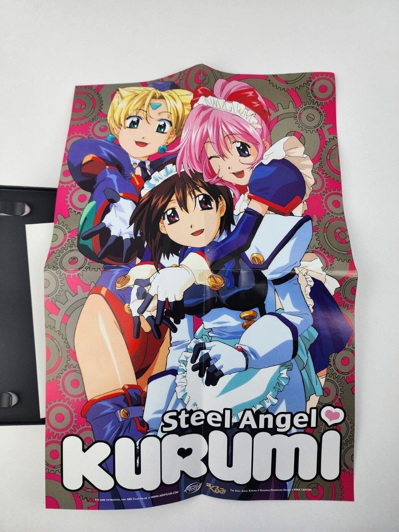 Steel Angel Kurumi Season 1-4 w/ Encore & Poster Mint Condition Japanese Cartoon image 9