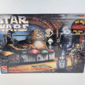 AMT Star Wars Jabba the Hutt throne room model kit sealed AMT Star Wars Jabba the Hutt throne room model kit sealed