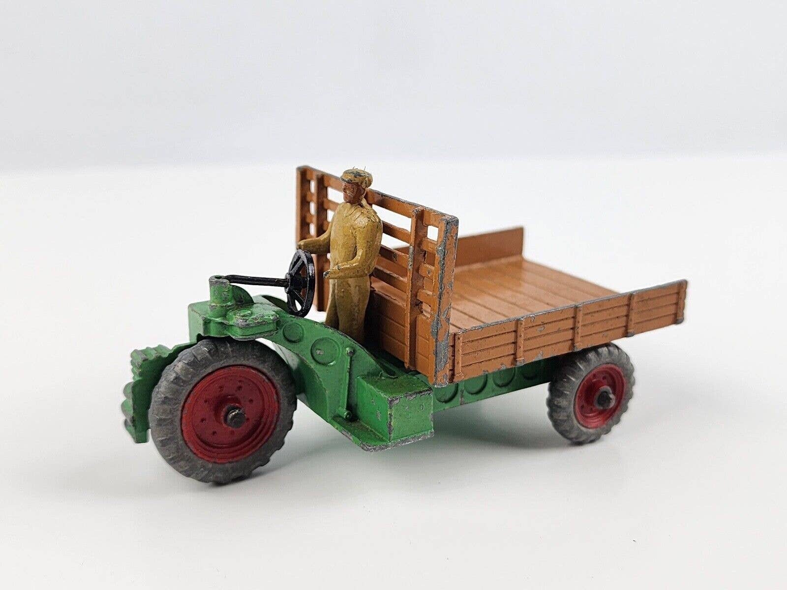 Vintage Dinky Toys 27G Motocart Meccano Gray Wheel W/ Driver 3