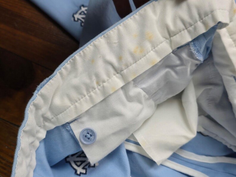 North Carolina Tar Heels All Over Pennington & Bailes Blue Stadium Pants 36x25 image 7