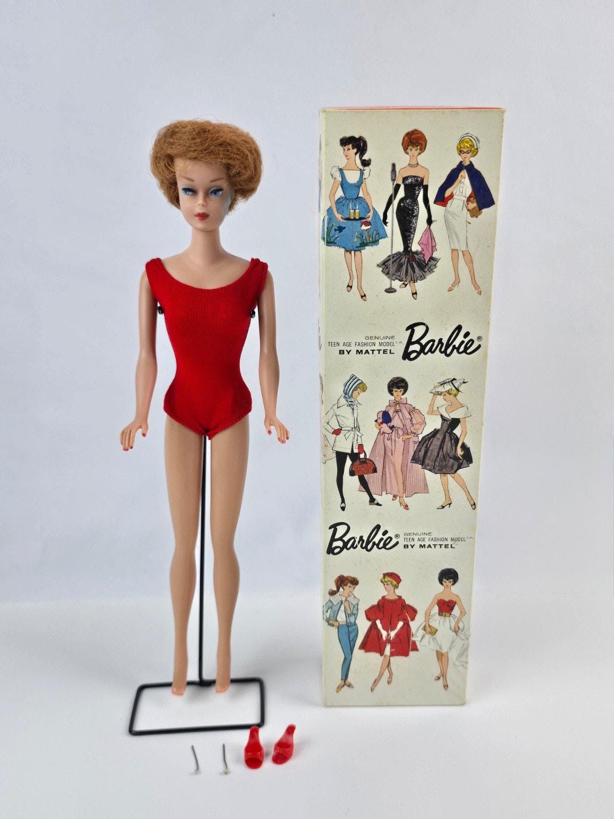 POUPÉE VINTAGE MATTEL Ken ( Barbie ) blond JAPAN & sa tenue d'origine Année 1960 EUR 70,00