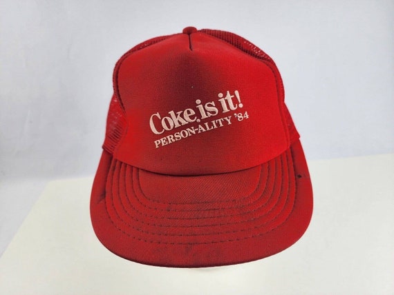 1984 Coca-Cola Coke Is It Person-ality '84 trucke… - image 1