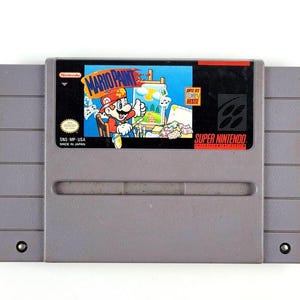 Mario Paint SNES Super Nintendo Player's Choice getest authentiek alleen winkelwagen GC