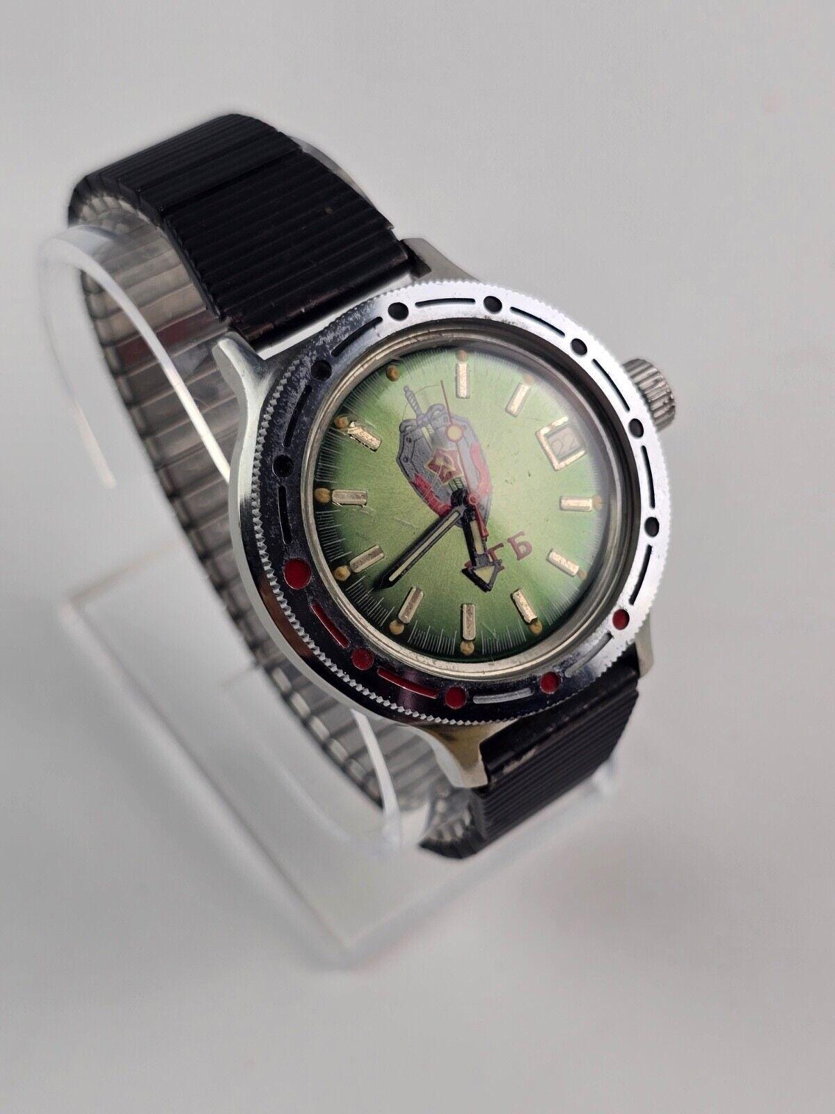 Anfibia Militare Vintage Sovietica Vostok 2416b Ammiraglio - Foto 10