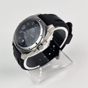 Wenger Swiss Military Watch Men 45mm quartz 79365 Black Rubber Strap Working image 3