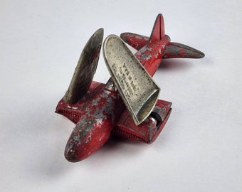 AVION MÉTAL F14 TOMCAT moulé sous pression avec socle à restaurer EUR 4