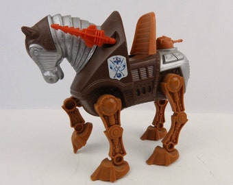Vintage 1983 Strido He-man MOTU War Horse Missing Helmet includes weapons