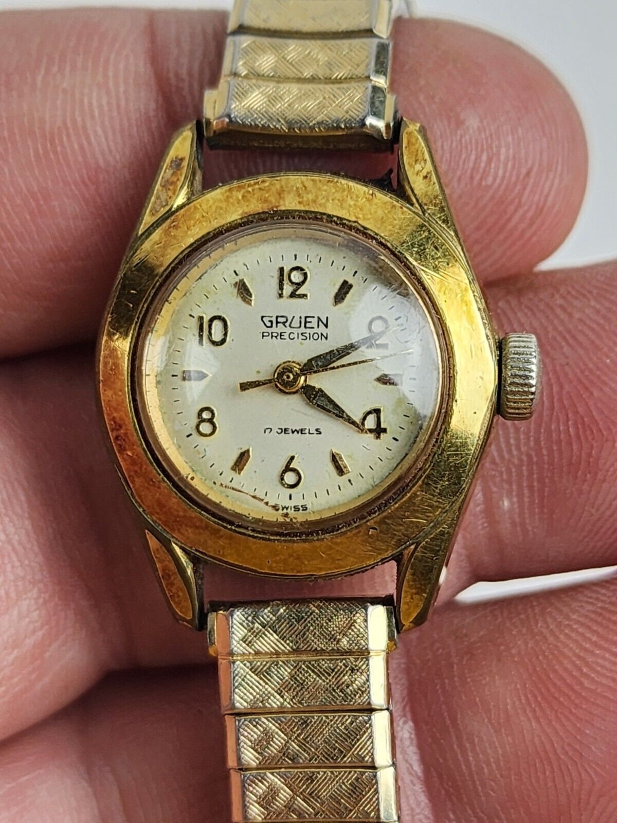 Gruen Precision 17 Jewels Women display picture 1