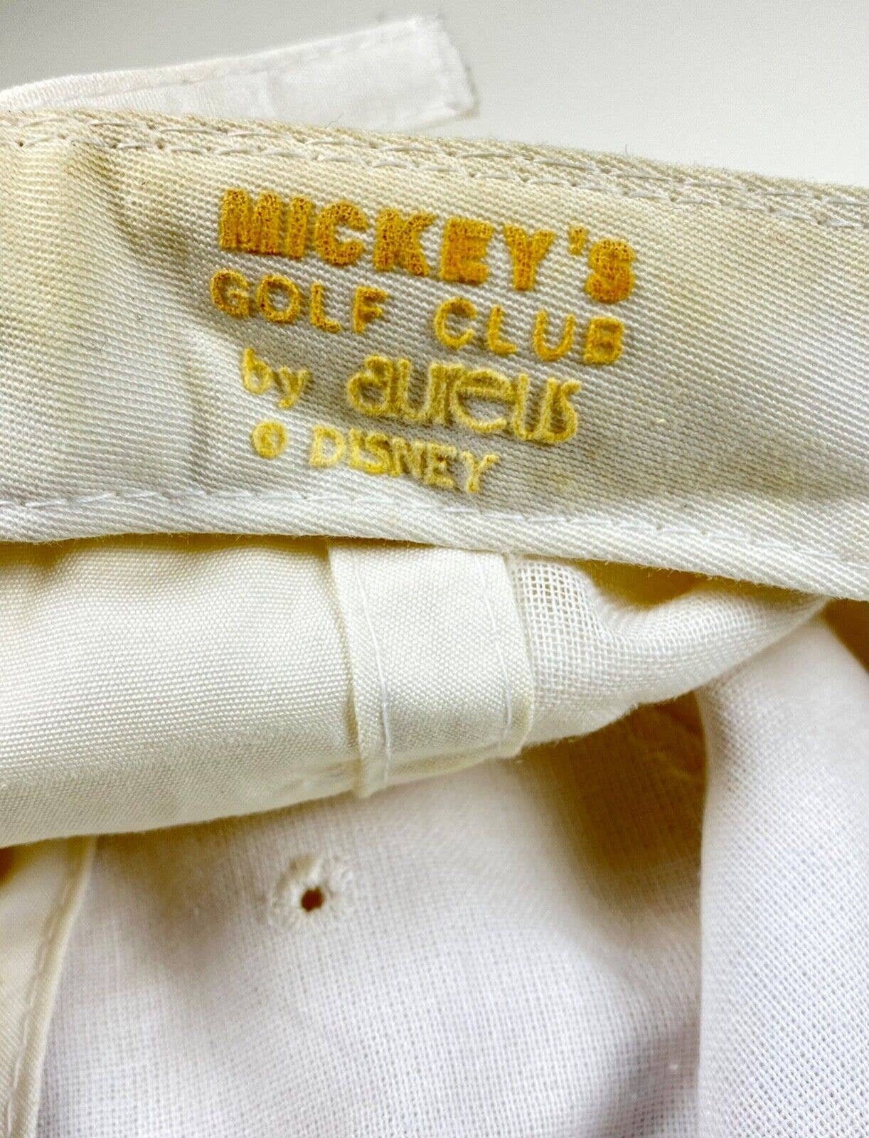 VINTAGE Dogs Goofy Swinging Golf Clubs Cap Hat Mickey