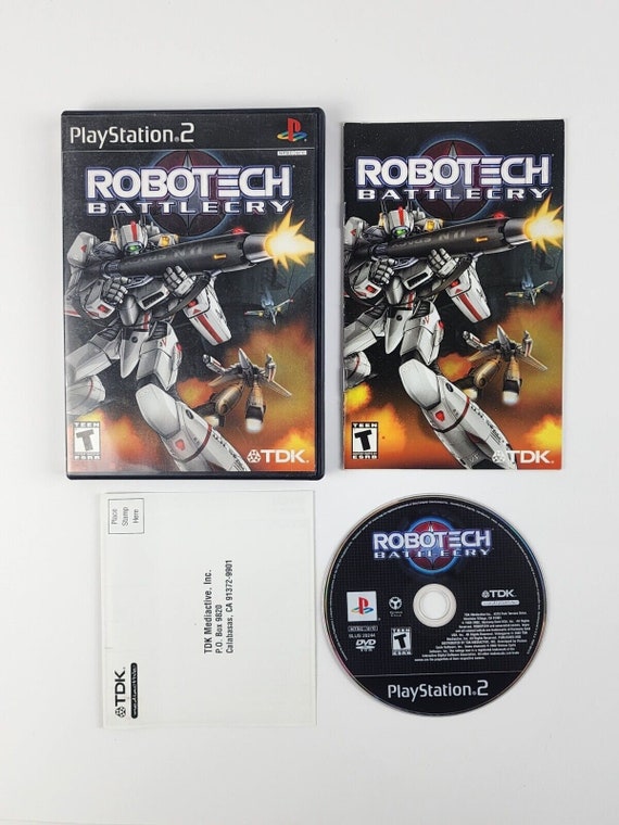 Playstation 2 Robotech Battlecry, CIB Complete With Manual