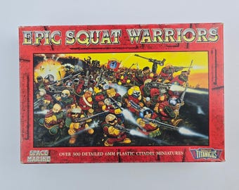 Games Workshop Epic Battles Squat Warriors Box 100% Adeptus Titanicus Citadel
